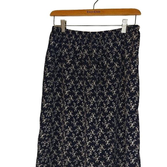 Vintage Studio Vtg Ditsy Floral Midi Side Slit Skirt - Picture 4 of 8